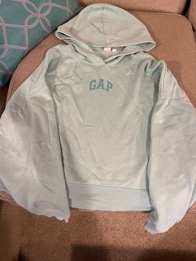 GAP Mint Green Pullover Hoodie